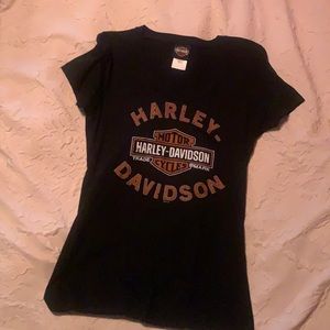 Harley-Davidson black t-shirt size M gently used